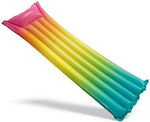 Intex Rainbow Inflatable Mattress 170cm