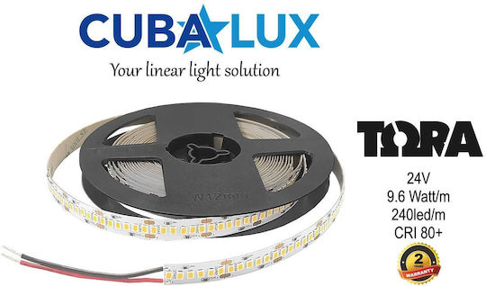 Cubalux LED Strip 24V Natural White Light 5m