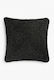 Calma House Decorative Pillow Case Ural Made of 100% Cotton Black 45x45cm