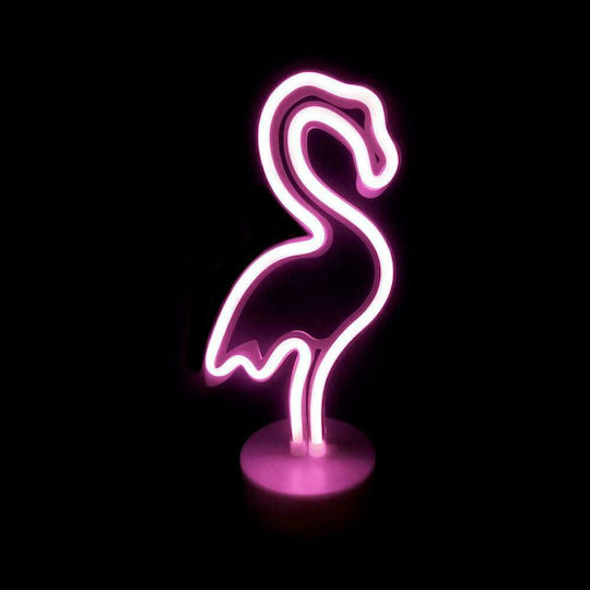 Aca Decorative Lamp Flamingo Pink