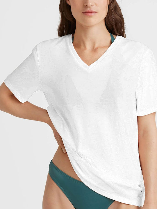 O'Neill Γυναικείο T-shirt Λευκό