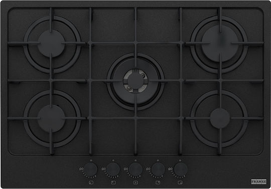 Franke Maris FHMA 755 4G DC MB C Εστία Υγραερίου Αυτόνομη 73x51εκ. Matte Black
