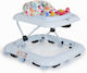 Moni Jungle Fun Baby Walker for 6+ Months White