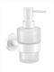 Sanco Corner Επιτοίχιο Dispenser Γυάλινο White Mat