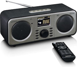 Lenco DIR-141BK Tabletop Radio Electric DAB+ with Bluetooth Black