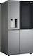LG Side-by-Side Refrigerator 635lt Total NoFrost H179xW91.3xD73.5cm Inox GSXV91PZAE