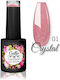 Gellie Crystal Halb-permanenter Nagellack 01 mi...