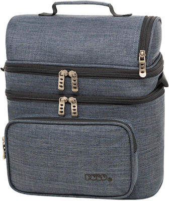 Polo Double Cooler Ισοθερμικό Τσαντάκι Φαγητού Χειρός Navy Blue