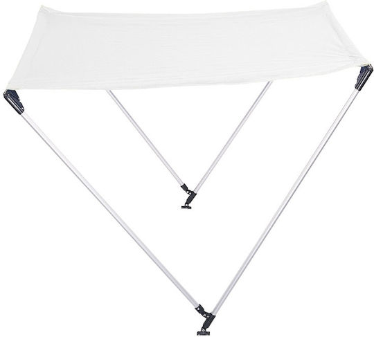 Lalizas Basic Tenta Barca Aluminiu M195xL140xH109cm Alb Culoare
