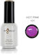 Angelacq Ημιμόνιμο Βερνίκι Νυχιών Perle Hot Pink 101 με Glitter 15ml