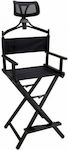 0002 Chair for Makeup Black