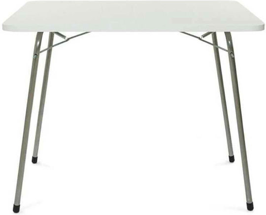 Τραπέζι Catering Camping Πτυσσόμενο 60x80x62 Λευκό Τραπέζι Catering Camping Πτυσσόμενο 60x80x62 Λευκό