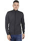 Men's Cardigan Black Snow Pine Heather