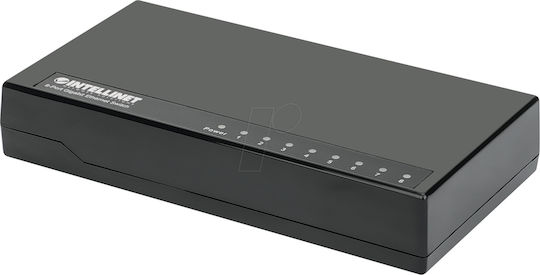 Intellinet Unmanaged L2 Switch με 8 Θύρες Gigabit (1Gbps) Ethernet
