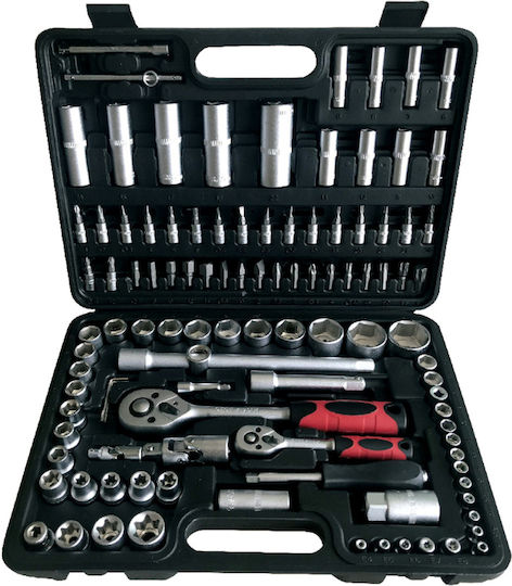 Schwartzmann Ratschen- & Steckschlüssel-Sets 108Stück