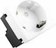 Lanberg Power Socket White 1pcs