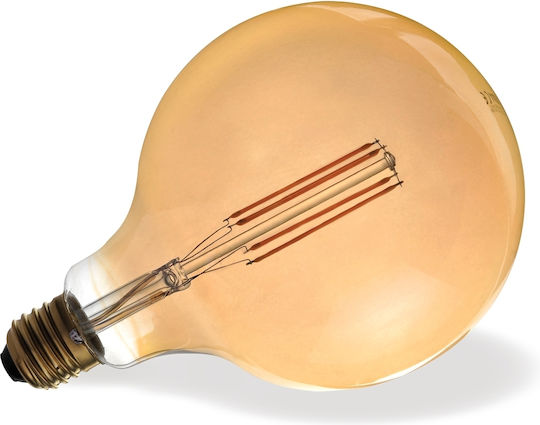 Braytron Transparent Bb47 60620 LED Bulb 6W for Socket E27 and Shape G95 Warm White 540lm