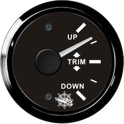 Osculati Boat Trimeter 93.188Black Trimometer