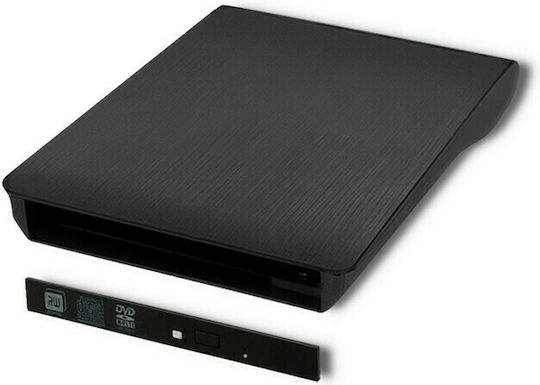 Qoltec External USB 3.0 9.5mm SATA Optical Drive Case