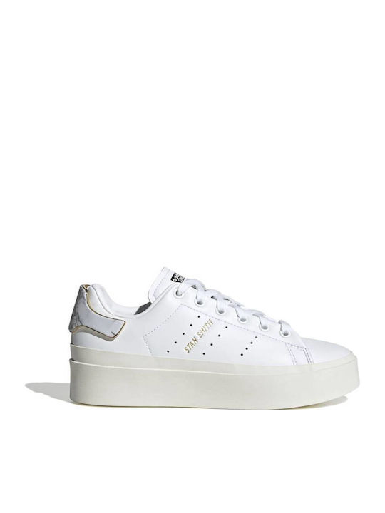 Stan Smith Bonega Flatforms Sneakers Cloud White / Gold Metallic