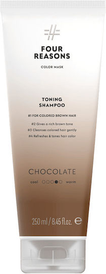 Four Reasons Color Mask Toning Shampoo Toner Color Mask Chocolate 200ml