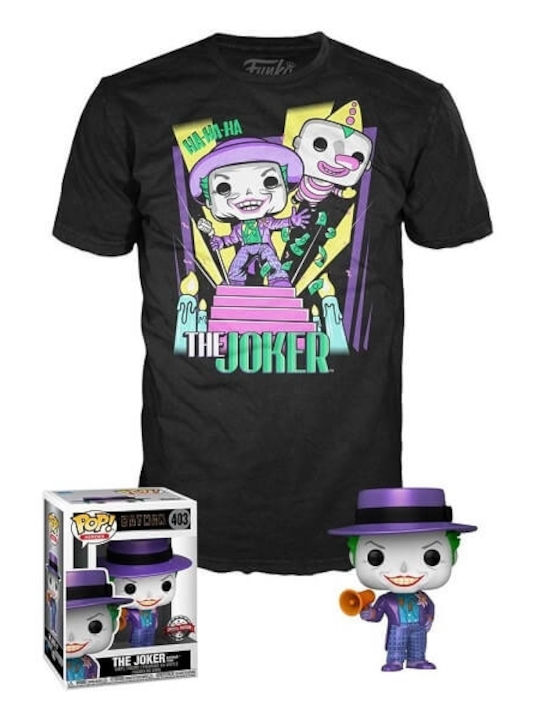 Funko Поп! Tees Герои: Батман от анимационния сериал - Joker With Speaker (Г) (Л) 403 Специално издание