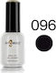 Angelacq Angelacq Ημιμόνιμο Βερνίκι Νυχιών 096 Black 15ml