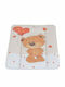 Cangaroo Weiche Wickelauflage Teddy Bear aus Kunststoff Mehrfarbig 50x70cm
