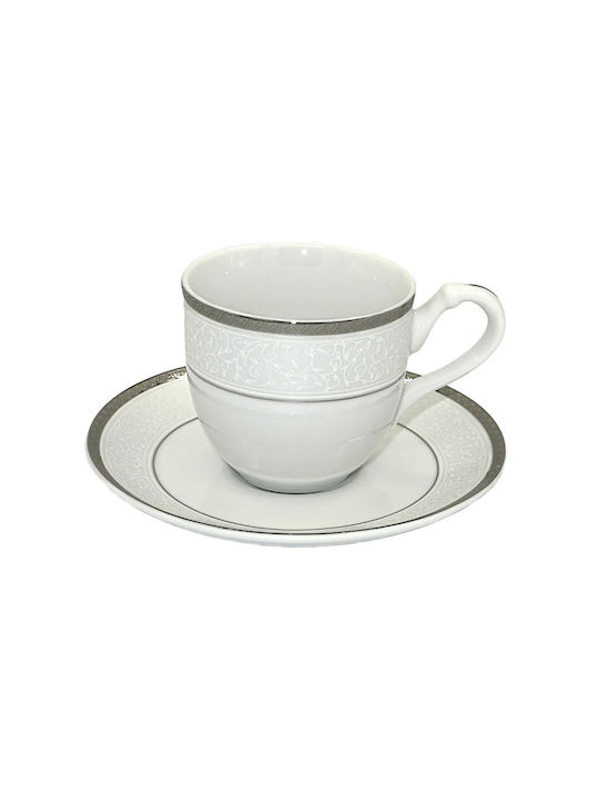 NINFEA PORCELAIN TEA SET 6 PCS.