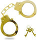 ToyJoy Metal Handcuffs Cătușe Gold Gold