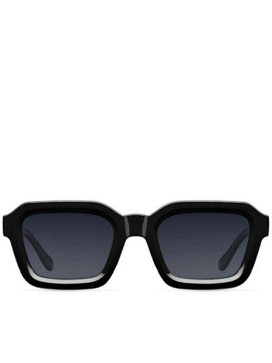 Meller Nayah Sunglasses with All Black Plastic Frame and Black Lens NAY-TUTCAR