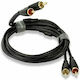 QED Connect Phono‐Phono Cable RCA male - RCA male 3m
