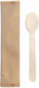 My Heart Biodegradable Spoon Disposable Wooden 100pcs