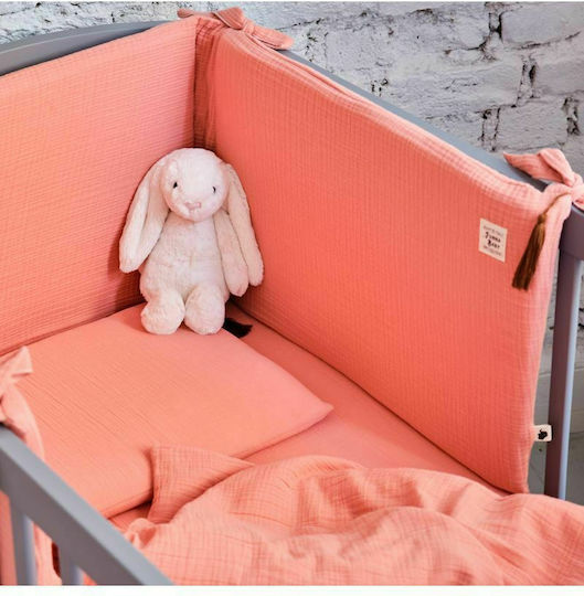 Funna Baby Set Copertă de Pătuț cu Față de Pernă Coral 110x150cm. Funna Baby Set Copertă de Pătuț cu Față de Pernă Coral 110x150cm.