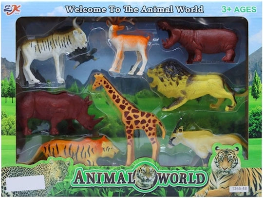 Group Operation Wild Animals for 3+ Years Various Designs 1pc