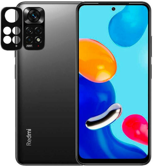 Xiaomi Стъклен Протектор за Камера Черен за (Xiaomi Redmi Note 11)