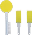 Wellys Multi Bath Brushes Brush Yellow 1pcs