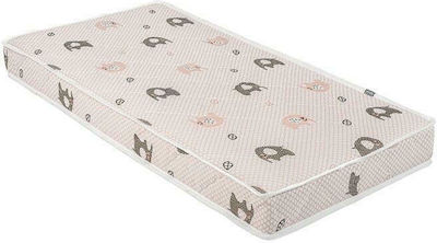 Kikka Boo Στρώμα Κούνιας Memory Comfort Cool Gel Elephants με Memory Foam 70x140x12cm