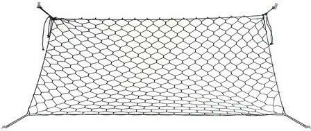 Croci Elastic Net Dividing Διαχωριστικό Αυτοκινήτου για Σκύλο Μαύρο