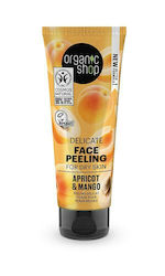 Organic Shop Peeling Delicat cu Caise și Mango 75ml