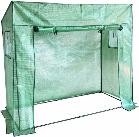 Herzberg HG-8089 Seră Casa cu Cadru Metalic 1.5x1x1.5m