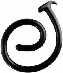 Shots Ouch! Ass Snake Dildo Πρωκτικό Dildo Μαύρο 100cm