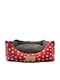 Pet Interest Corfu Καναπές Κρεβάτι Σκύλου σε Κόκκινο χρώμα 45x35cm