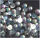 Magnetic Nail Design Clear Ice Round M Στρας για Νύχια σε Διάφανο Χρώμα 100τμχ