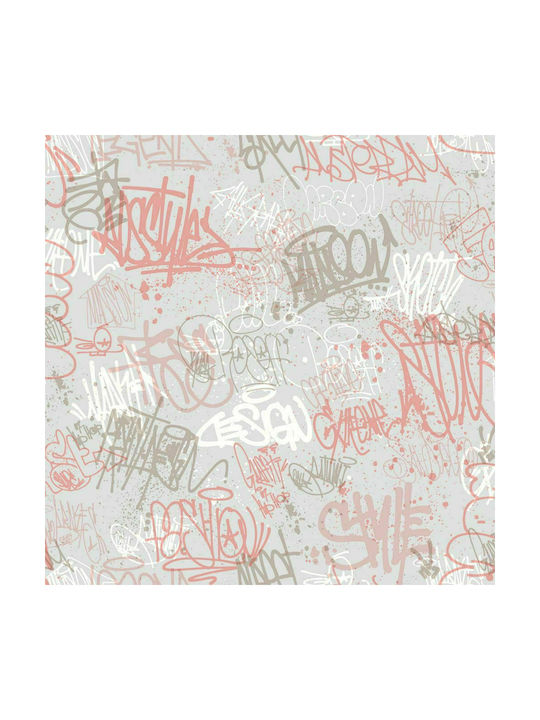 Ugepa Kids Wallpaper Vinyl Coated Graffiti L53xH1000εκ.