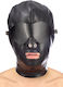 Fetish Tentation BDSM Μάσκα Fetish Hood With Strap & Eye Cover σε Μαύρο Χρώμα
