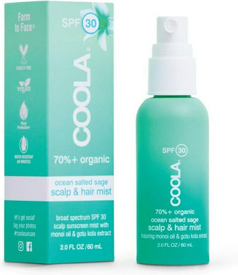 Coola Ocean Salted Sage Слънцезащита за коса Спрей 60мл