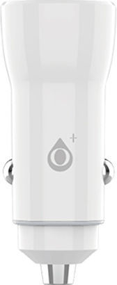 Moveteck NA0256 Φορτιστής Αυτοκινήτου 3.4A με Θύρες: 1xUSB-A 1xType-C Λευκό Χρώμα
