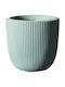 Supergreens Stripe Pot Green 31x31x28cm B-7940-8