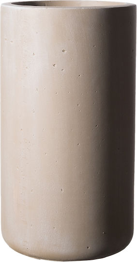 Supergreens Rocky Κασπώ Κεραμικό Μπεζ 34x34x61εκ.